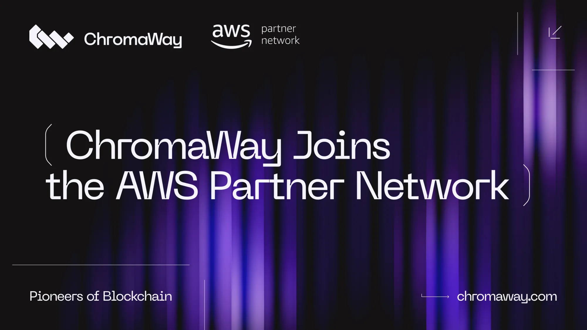 ChromaWay Joins the AWS Partner Network